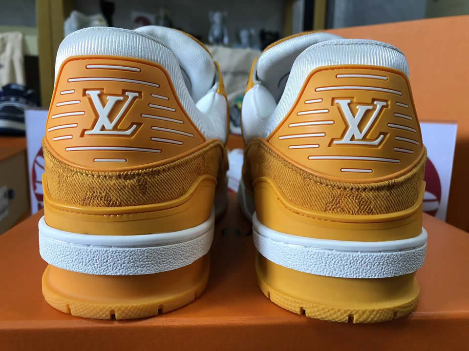 Louis Vuitton Lv Trainer Yellow White Ae5u3bmi61n350 9 - www.kickbulk.cc