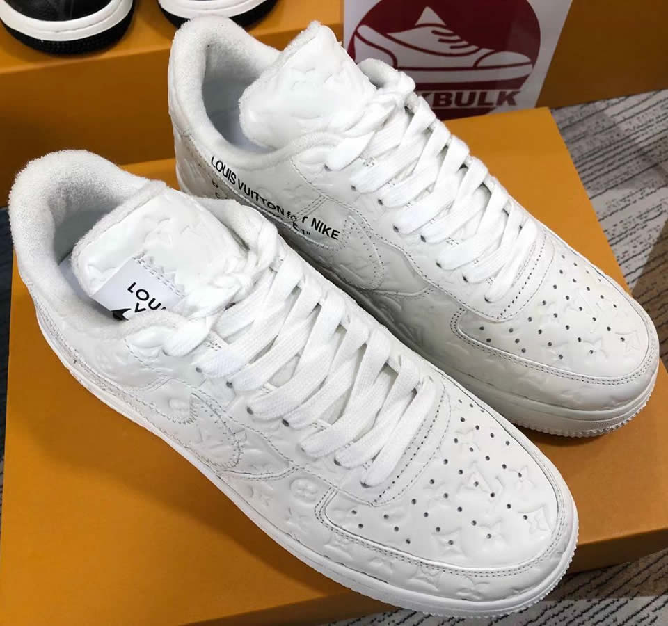 Louis Vuitton Air Force 1 Trainer Sneaker White Lk0221 4 - kickbulk.cc