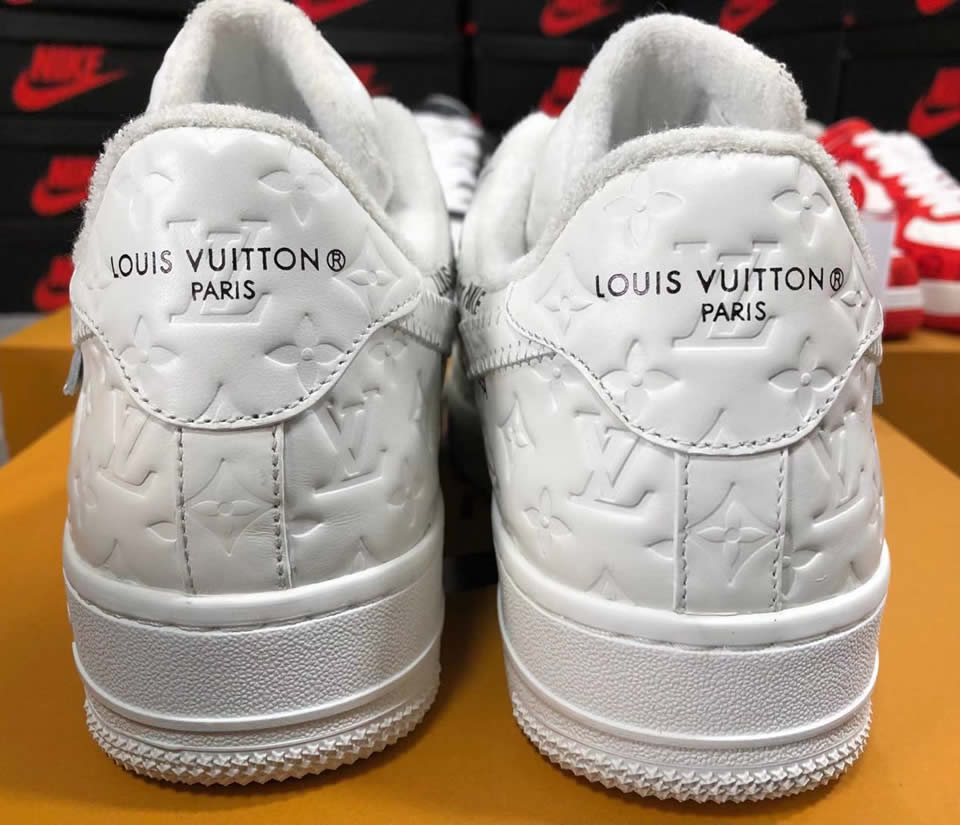 Louis Vuitton Air Force 1 Trainer Sneaker White Lk0221 5 - kickbulk.cc