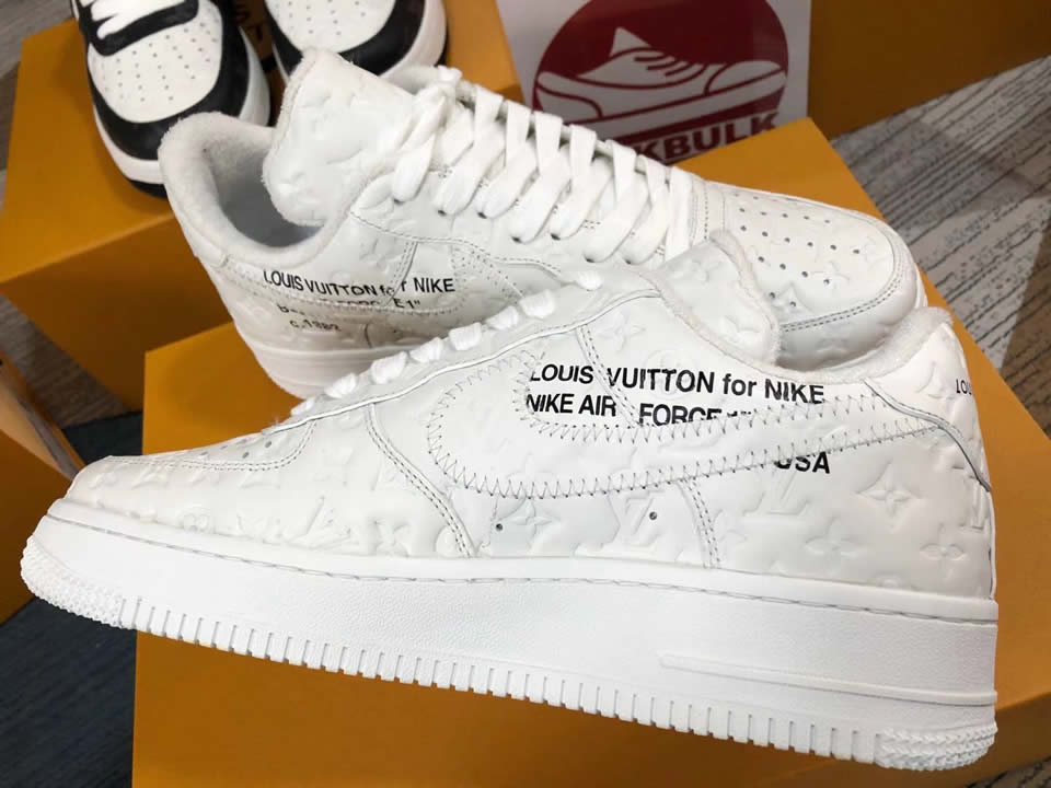 Louis Vuitton Air Force 1 Trainer Sneaker White Lk0221 9 - kickbulk.cc