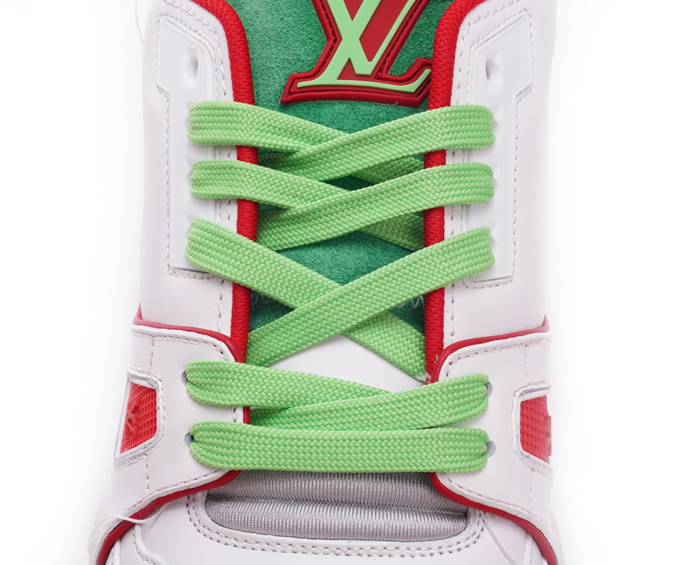 Louis Vuitton Trainer White Red Green Ms0226 7 - kickbulk.cc