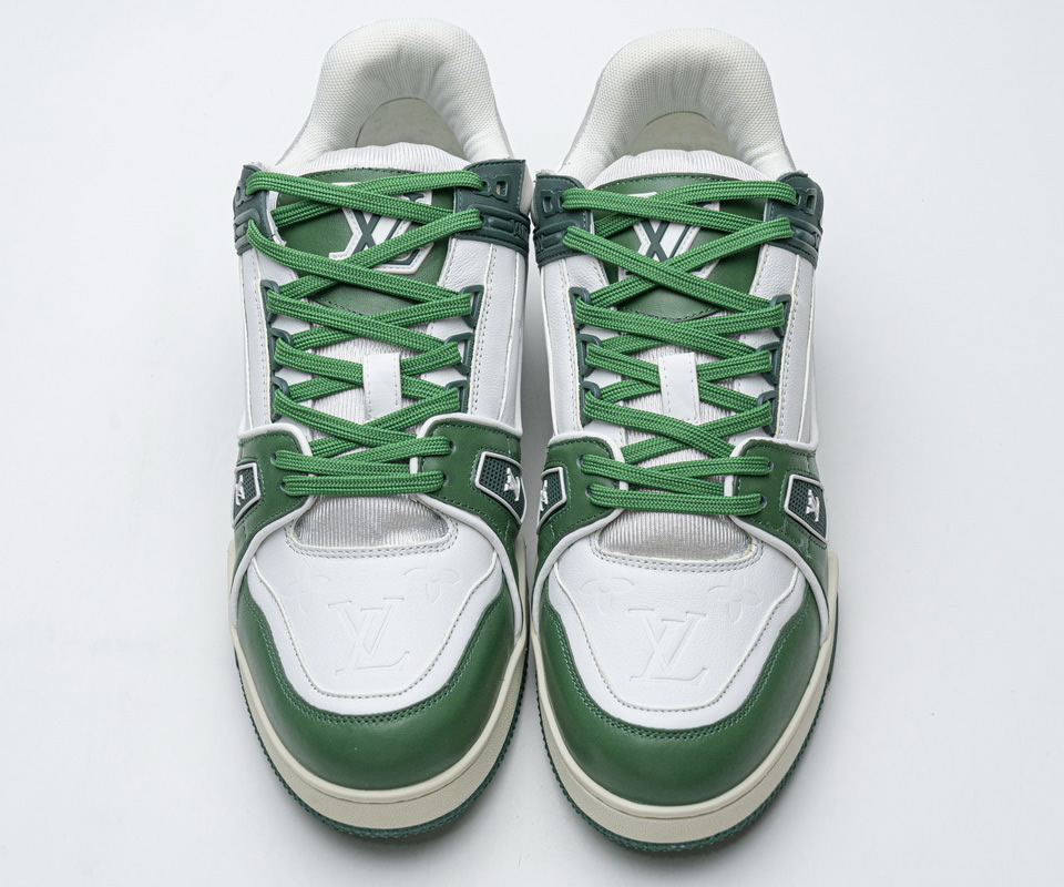 Louis Vuitton 20ss Trainer Green Casual Shoes 2 - kickbulk.cc