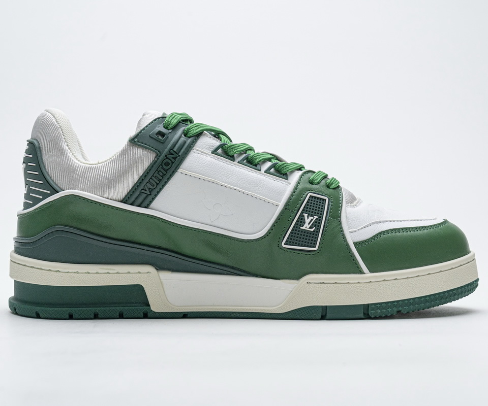Louis Vuitton 20ss Trainer Green Casual Shoes 8 - kickbulk.cc