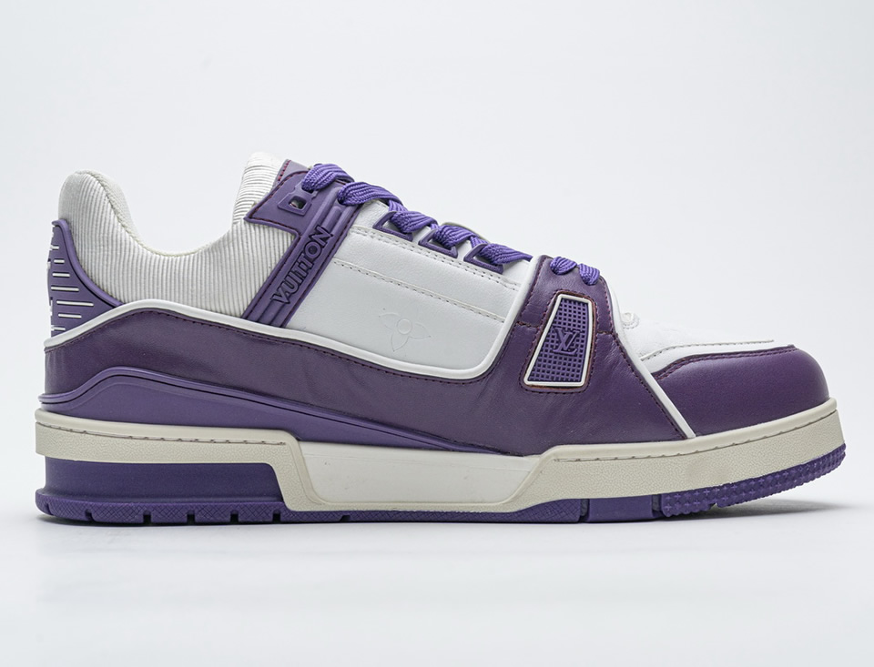 Louis Vuitton 20ss Trainer Purple Casual Shoes 9 - kickbulk.cc