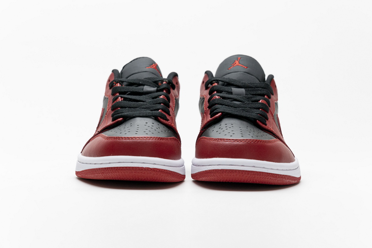 Nike Air Jordan 1 Gs Low Reverse Bred 553558 606 10 - kickbulk.cc
