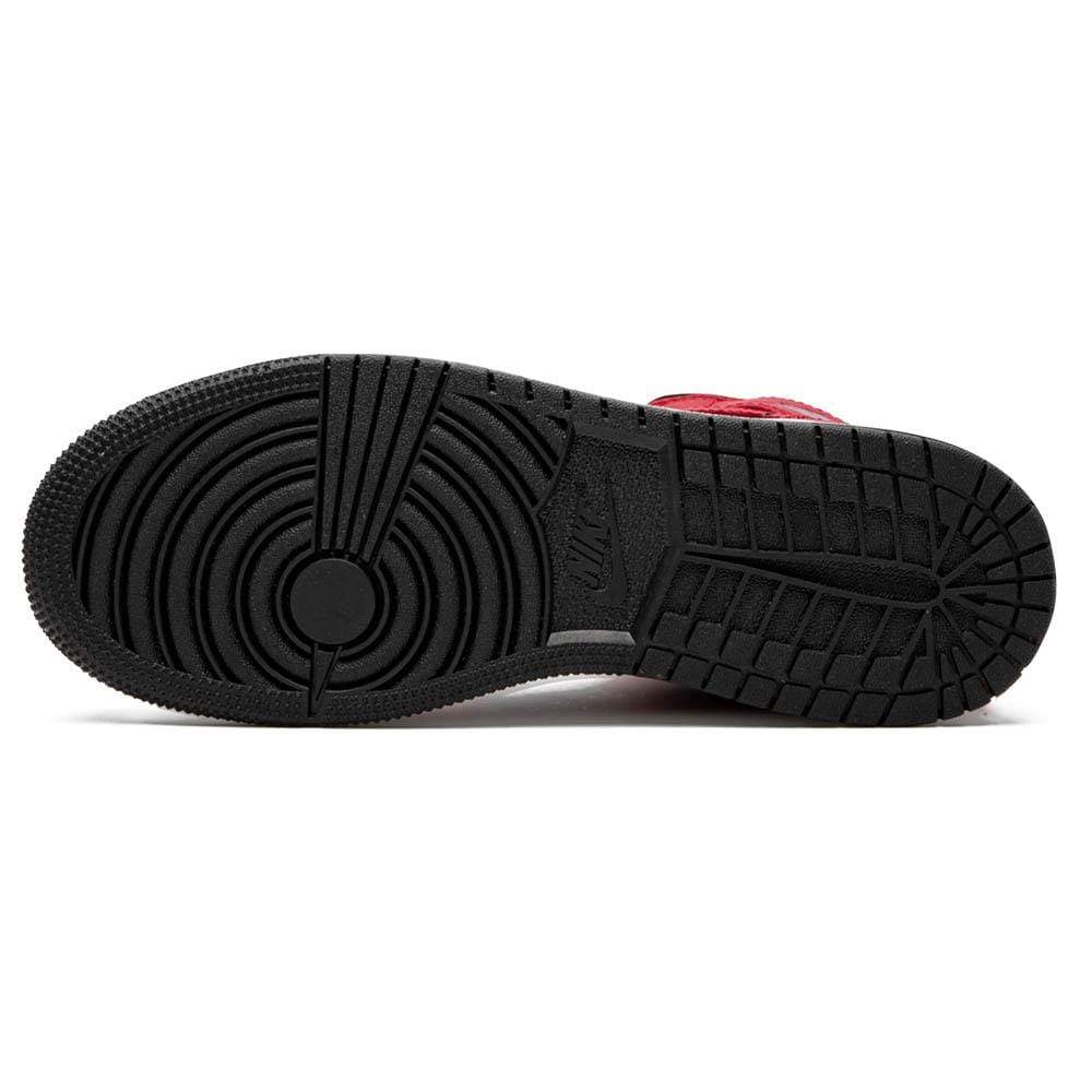 Nike Air Jordan 1 Mid Gs Black Gym Red 554725 054 3 - kickbulk.cc