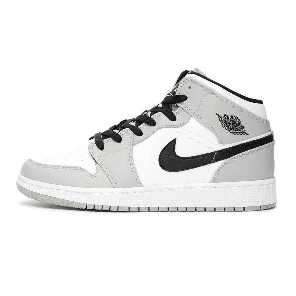 Nike Air Jordan 1 Mid Gs Light Smoke Grey 554725 092 1 - kickbulk.cc