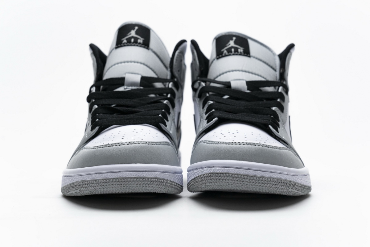 Nike Air Jordan 1 Mid Gs Light Smoke Grey 554725 092 13 - kickbulk.cc
