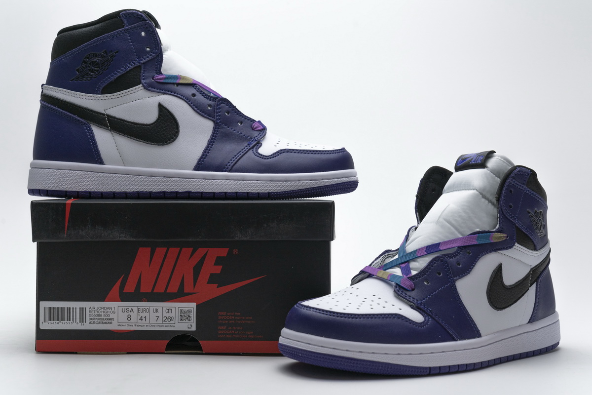 Nike Air Jordan 1 Retro High Og Court Purple 20 555088 500 13 - kickbulk.cc