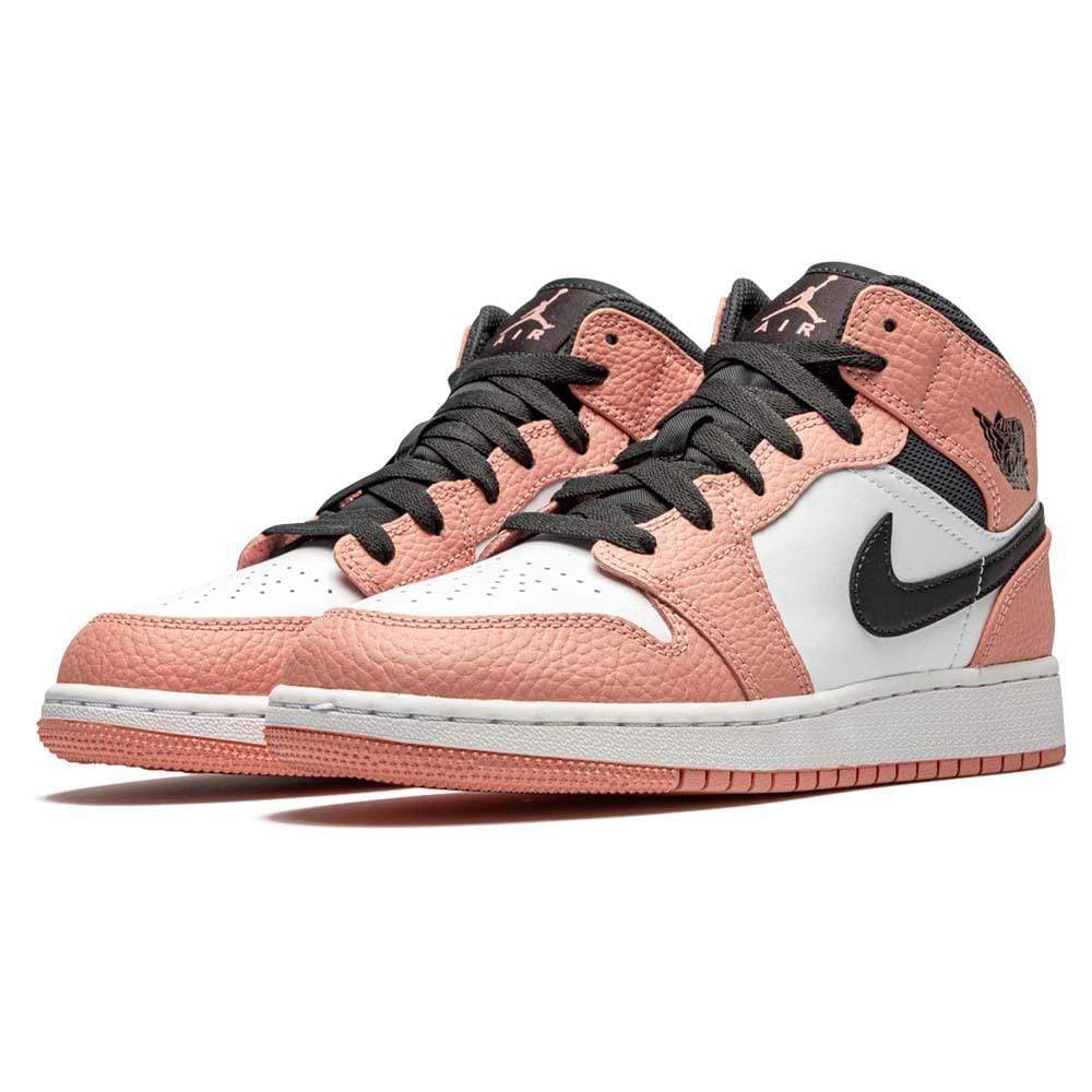 Nike Air Jordan 1 Mid Gs Pink Quartz 555112 603 2 - kickbulk.cc