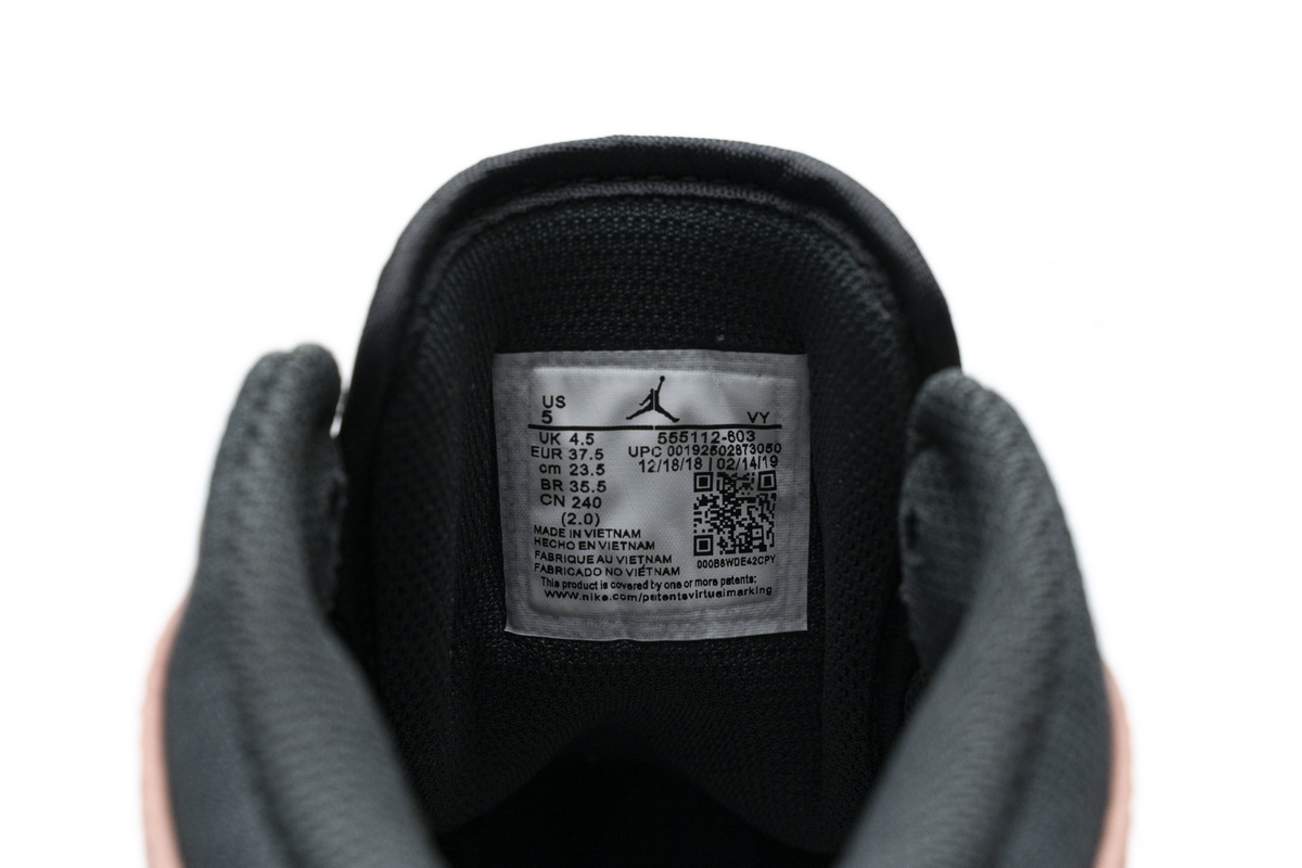 Nike Air Jordan 1 Mid Gs Pink Quartz 555112 603 27 - kickbulk.cc