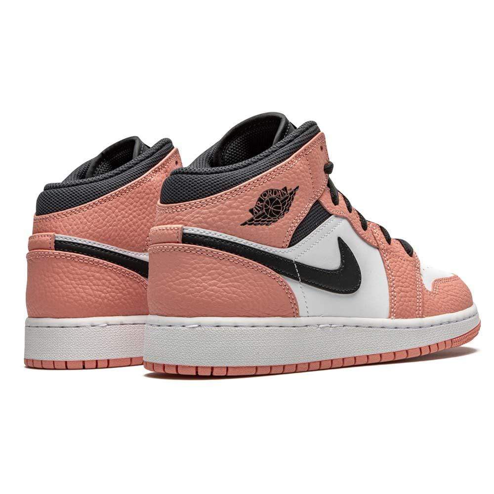 Nike Air Jordan 1 Mid Gs Pink Quartz 555112 603 3 - kickbulk.cc