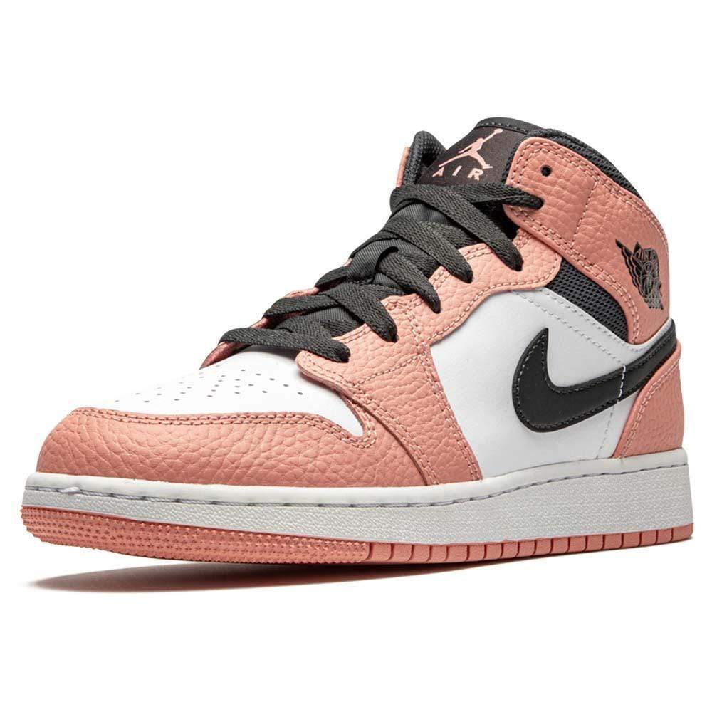 Nike Air Jordan 1 Mid Gs Pink Quartz 555112 603 4 - kickbulk.cc