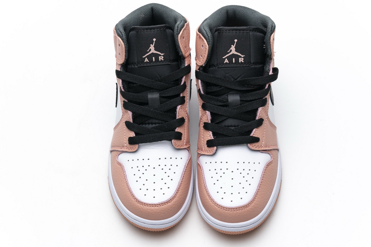 Nike Air Jordan 1 Mid Gs Pink Quartz 555112 603 7 - kickbulk.cc