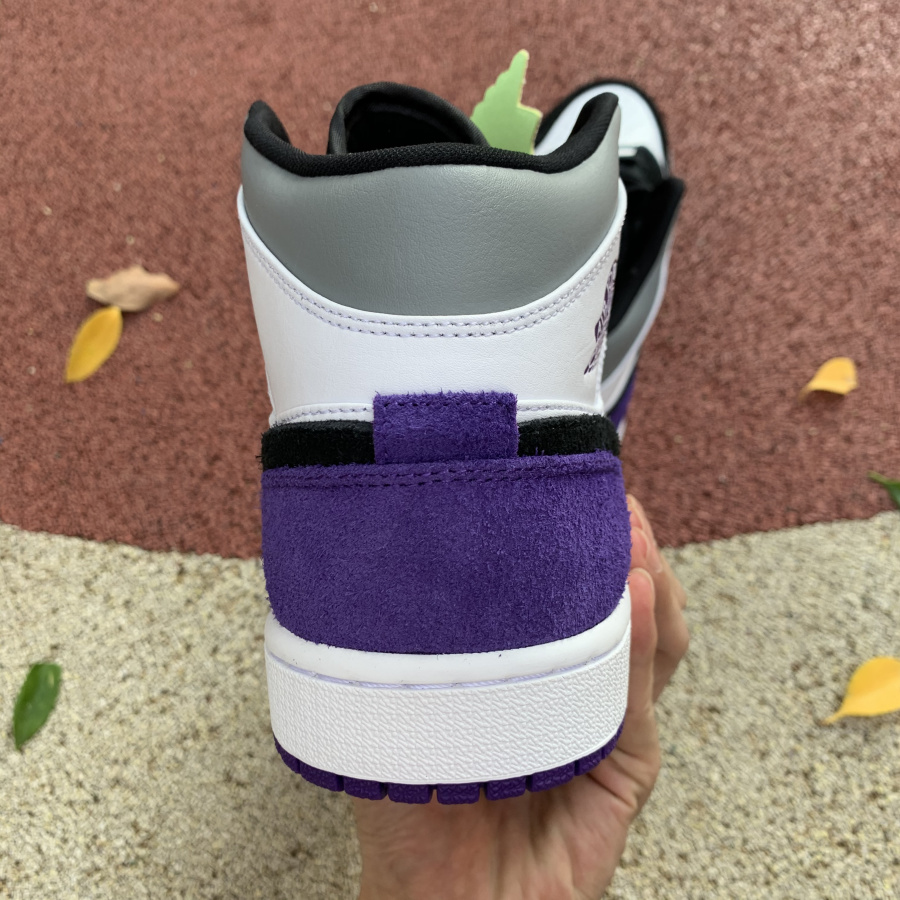 Nike Air Jordan 1 Mid Se Varsity Purple 852542 105 12 - kickbulk.cc