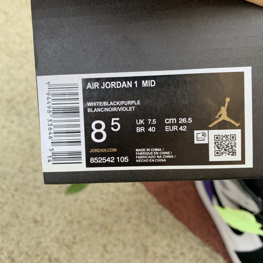 Nike Air Jordan 1 Mid Se Varsity Purple 852542 105 20 - kickbulk.cc