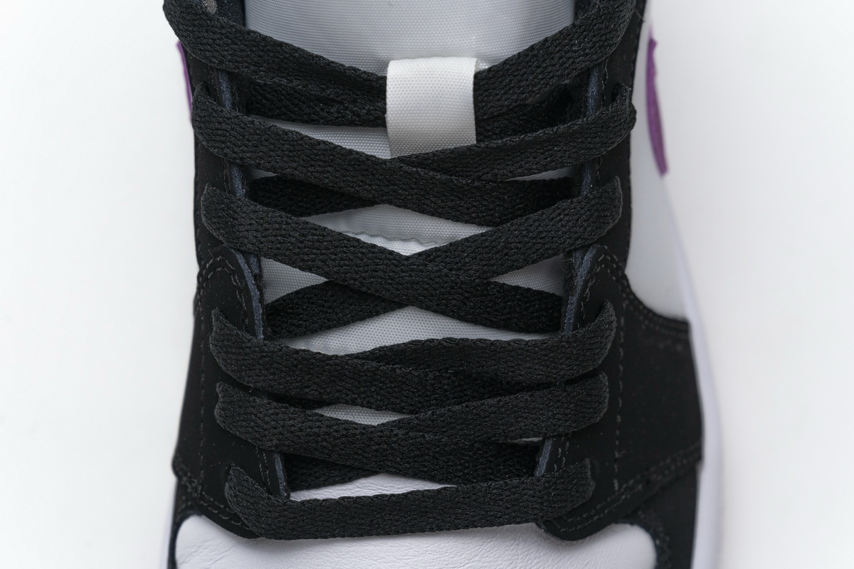 Nike Air Jordan 1 Wmns Mid Black Cactus Flower Bq6472 005 24 - kickbulk.cc