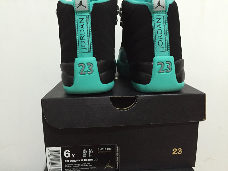 Nike Air Jordan 12 Gs Hyper Jade 510815 017 6 - kickbulk.cc