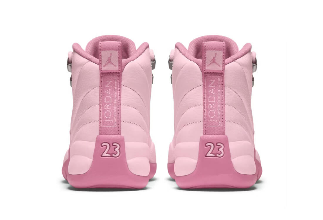 Air Jordan 12 Retro Gs Pearl Pink 510815 600 3 - kickbulk.cc