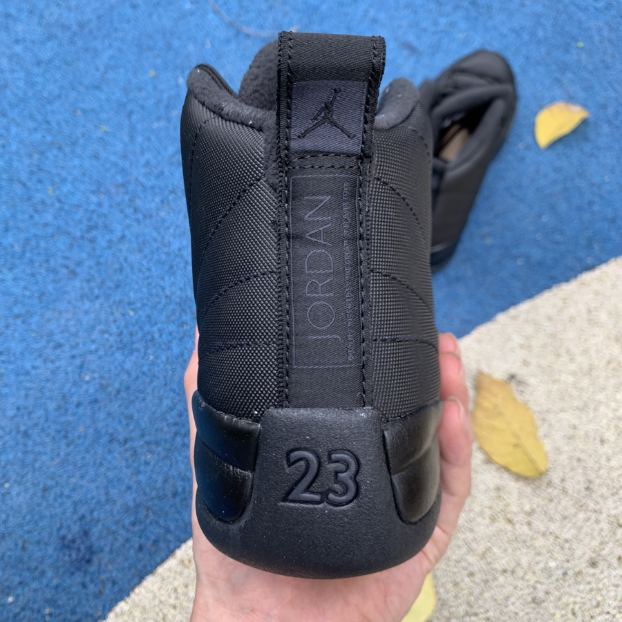 Nike Air Jordan 12 Winterized Triple Black 2018 Price Bq6851 001 10 - kickbulk.cc