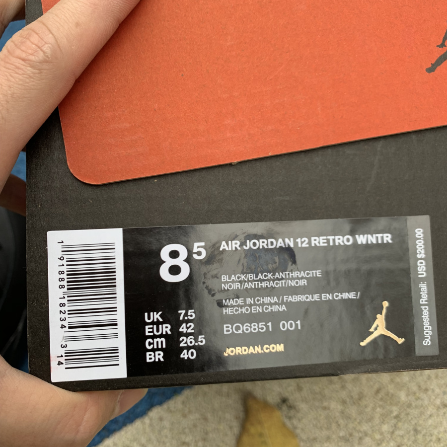 Nike Air Jordan 12 Winterized Triple Black 2018 Price Bq6851 001 19 - kickbulk.cc