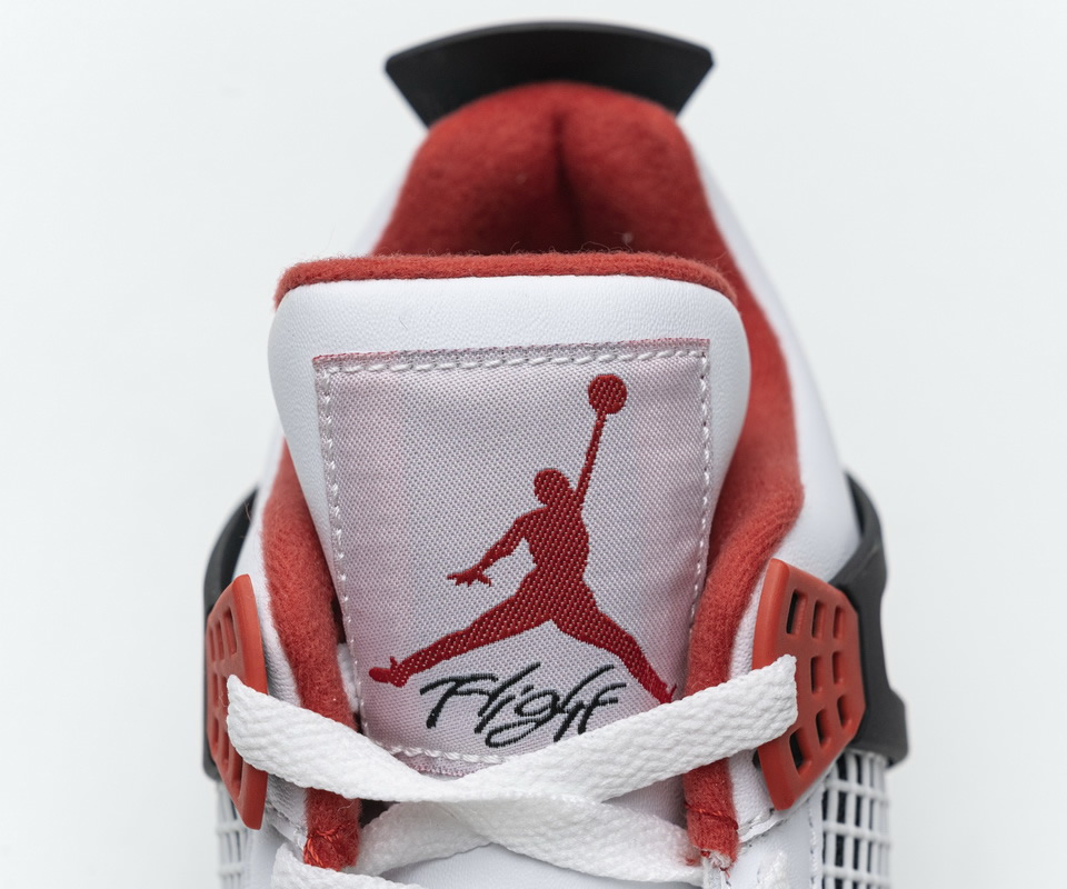 Nike Air Jordan 4 Retro Fire Red 308497 110 10 - kickbulk.cc