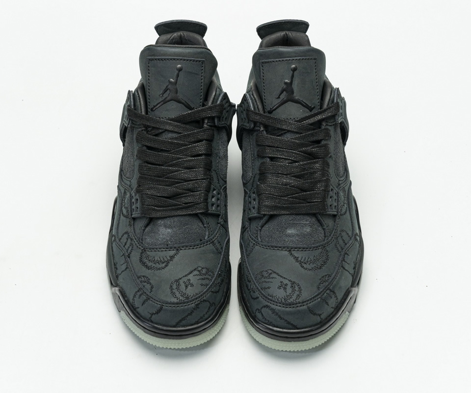 Nike Air Jordan 4 Retro Kaws Black 930155 001 2 - kickbulk.cc