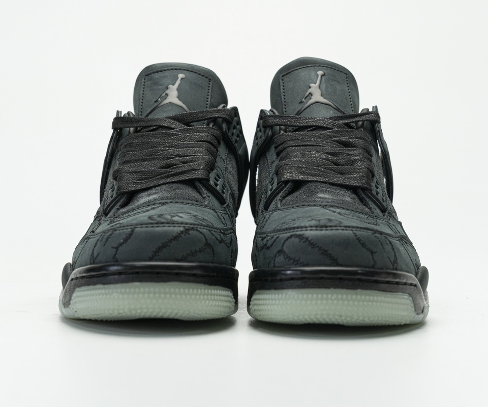 Nike Air Jordan 4 Retro Kaws Black 930155 001 6 - kickbulk.cc