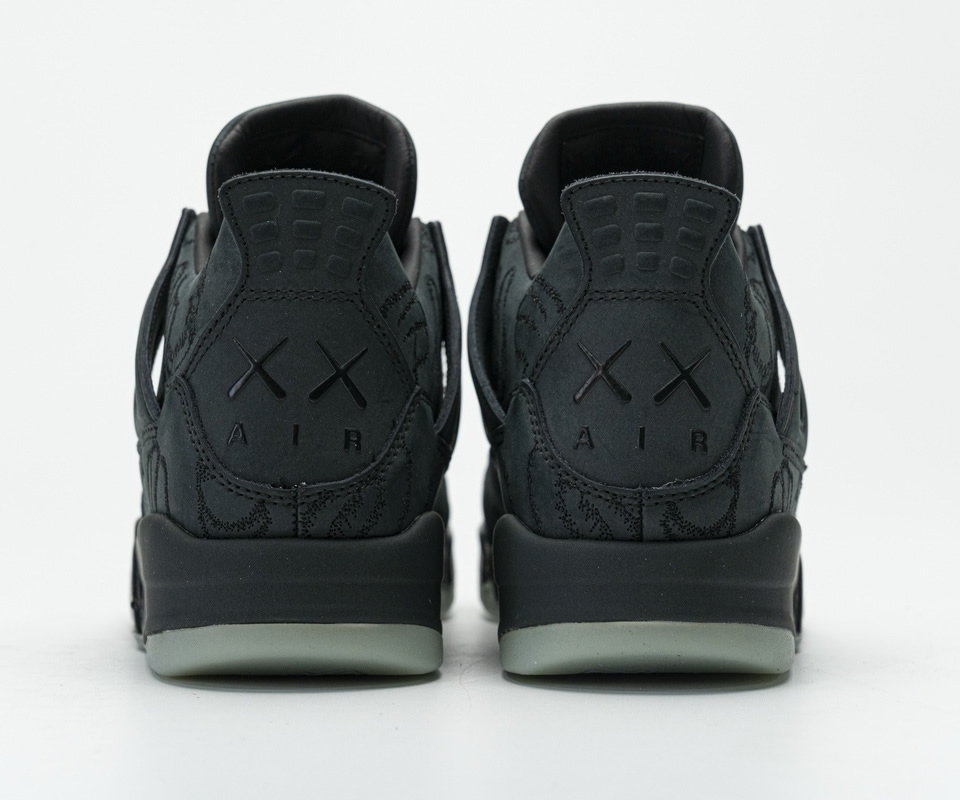 Nike Air Jordan 4 Retro Kaws Black 930155 001 7 - kickbulk.cc