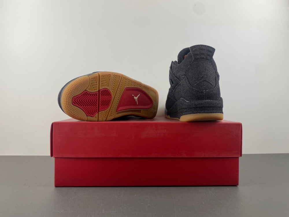 Air Jordan 4 Retro Levis Black Jeans A02571 001 13 - kickbulk.cc