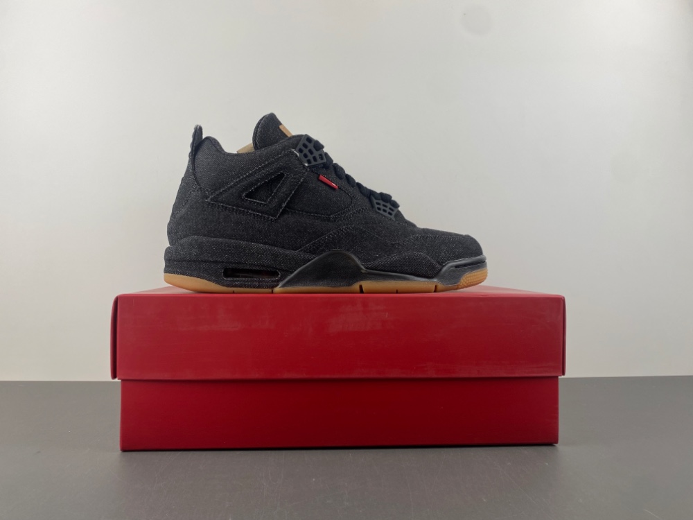 Air Jordan 4 Retro Levis Black Jeans A02571 001 14 - kickbulk.cc