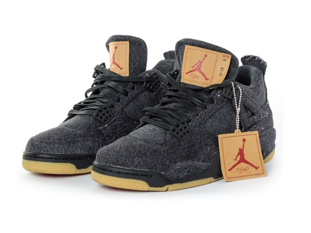Air Jordan 4 Retro Levis Black Jeans A02571 001 2 - kickbulk.cc