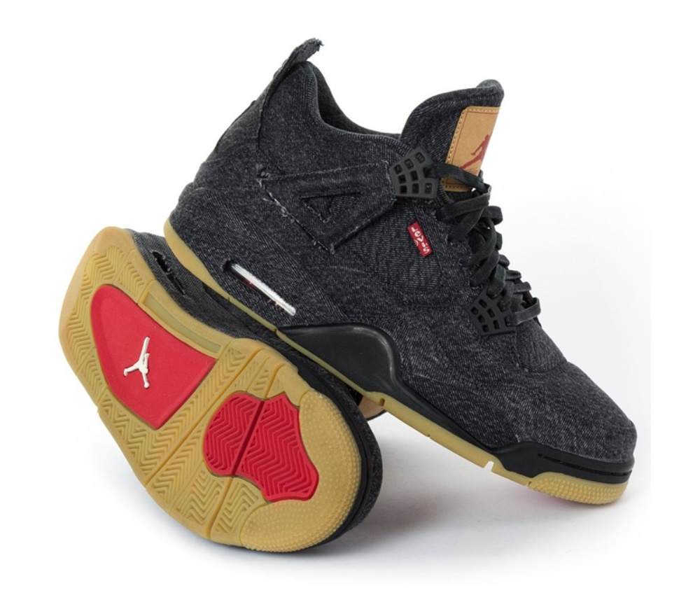 Air Jordan 4 Retro Levis Black Jeans A02571 001 3 - kickbulk.cc