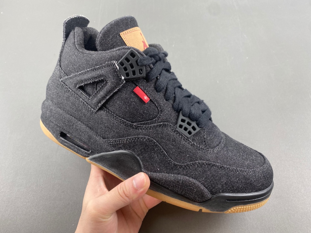 Air Jordan 4 Retro Levis Black Jeans A02571 001 9 - kickbulk.cc