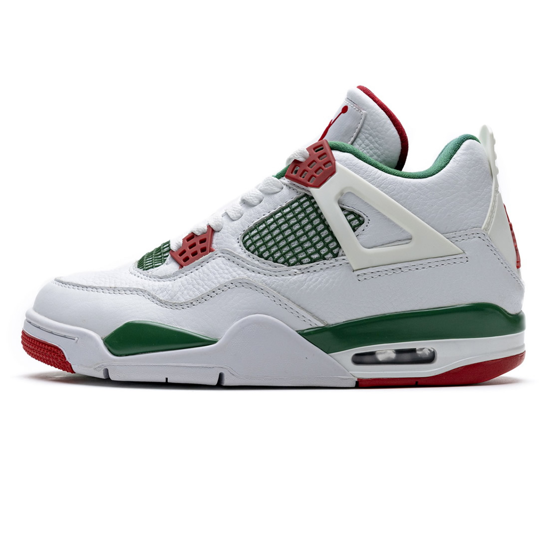 Nike Air Jordan 4 Retro White Green Red Aq3816 063 1 - kickbulk.cc