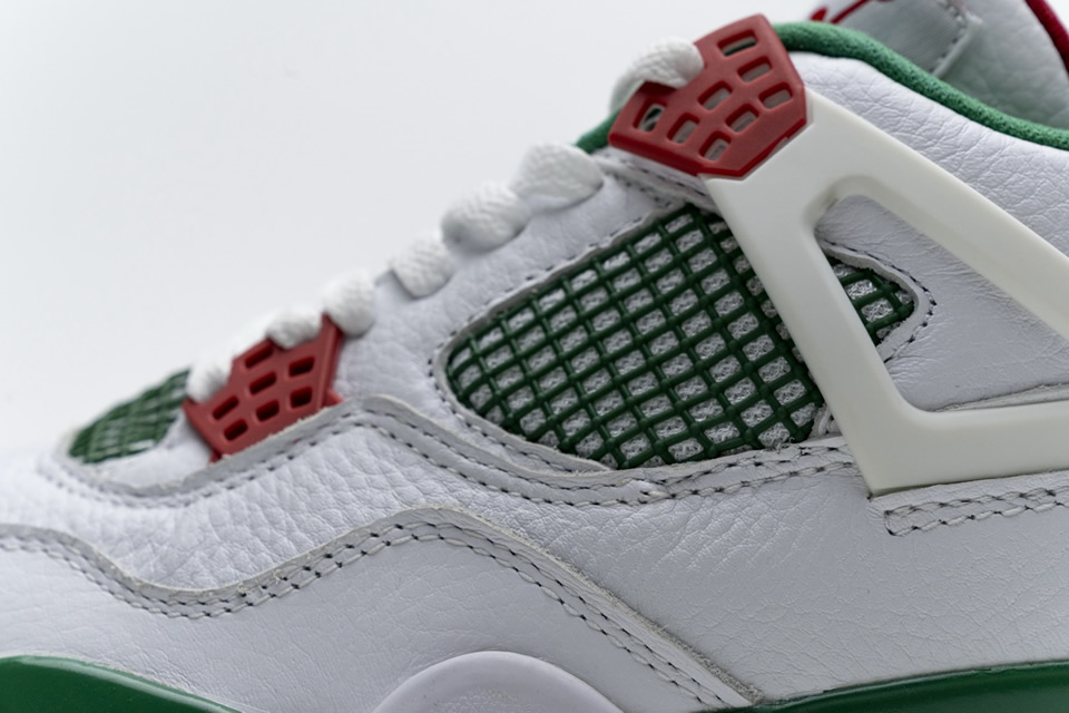 Nike Air Jordan 4 Retro White Green Red Aq3816 063 14 - kickbulk.cc