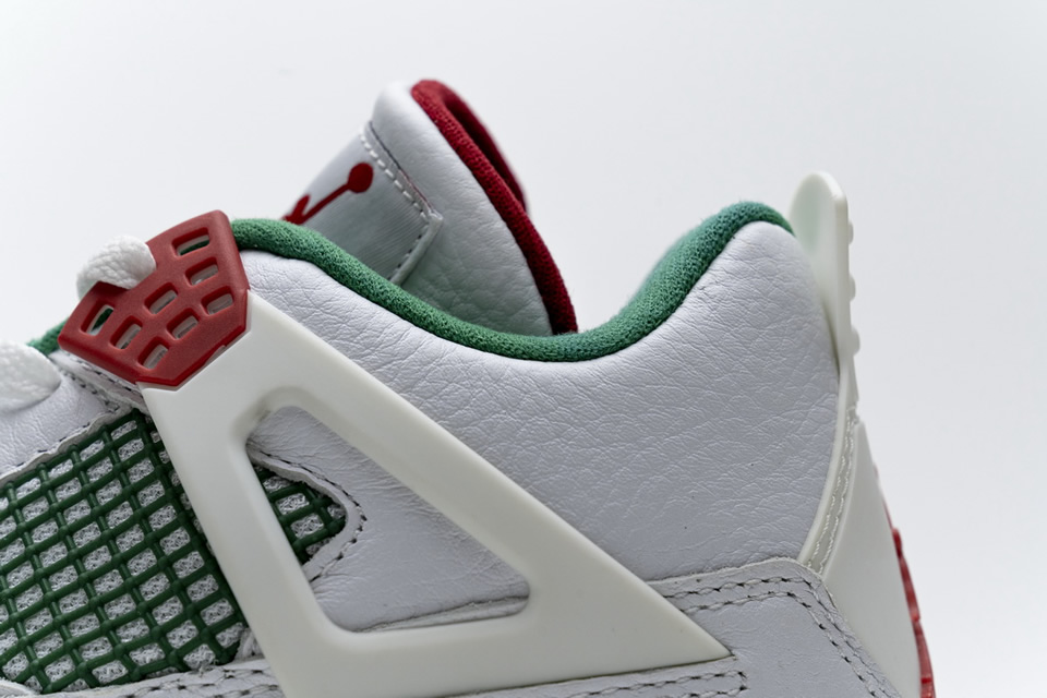 Nike Air Jordan 4 Retro White Green Red Aq3816 063 16 - kickbulk.cc