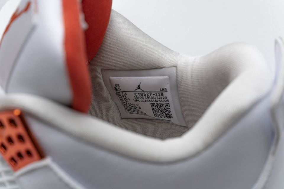 Nike Air Jordan 4 Retro Metallic Orange Ct8527 118 16 - kickbulk.cc