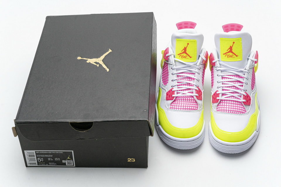 Nike Air Jordan 4 Retro Se Lemon Venom Cv7808 100 3 - kickbulk.cc