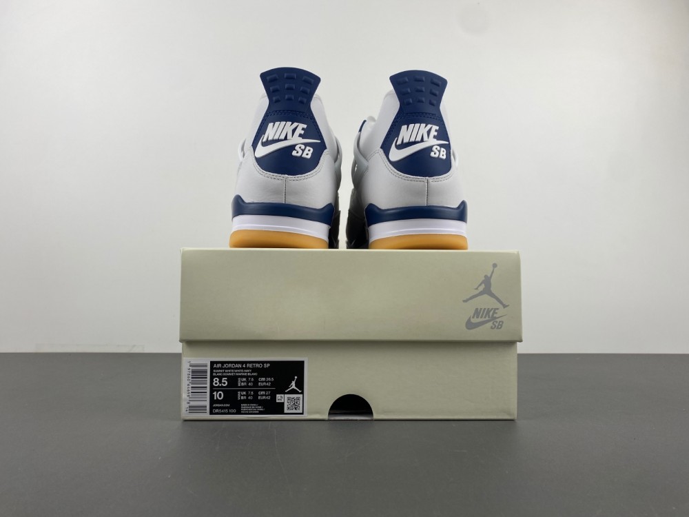 Nike Sb Air Jordan 4 Retro Sp Navy Dr5415 100 15 - kickbulk.cc