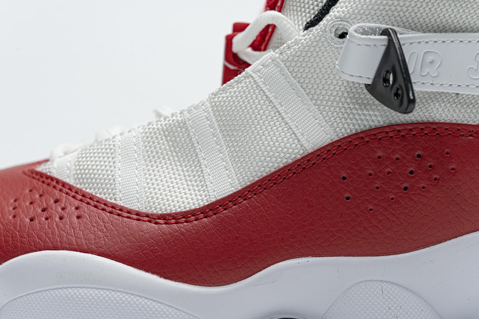 Nike Jordan 6 Rings Bg Basketball Shoes White Red Lifestyle 323419 120 14 - kickbulk.cc