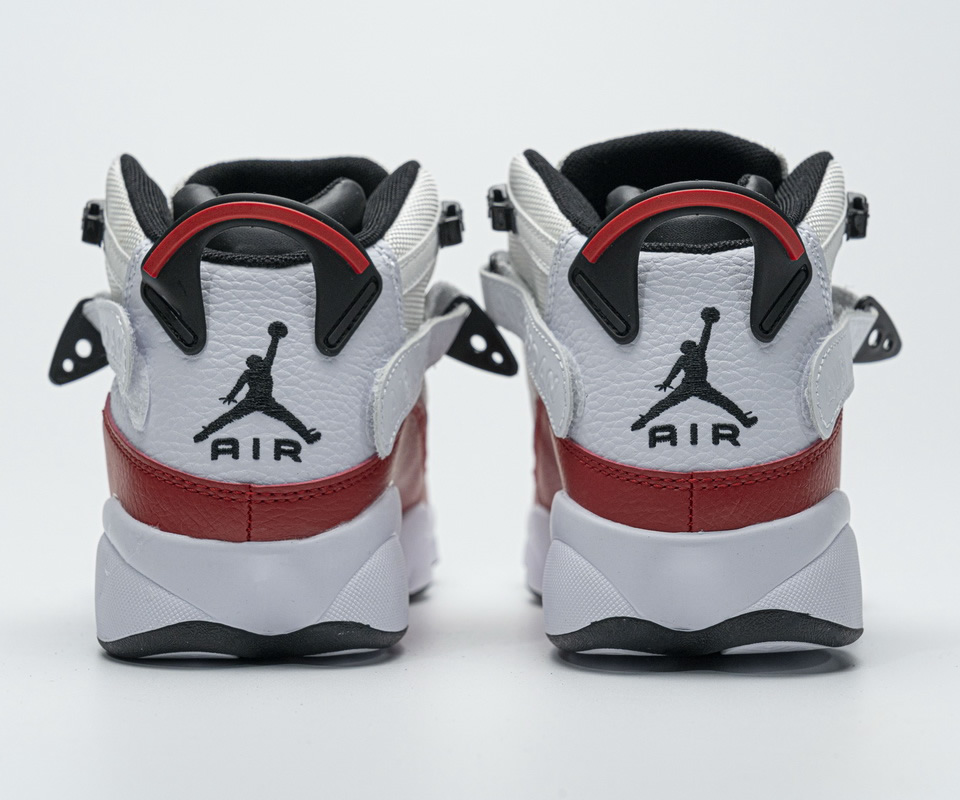 Nike Jordan 6 Rings Bg Basketball Shoes White Red Lifestyle 323419 120 8 - kickbulk.cc