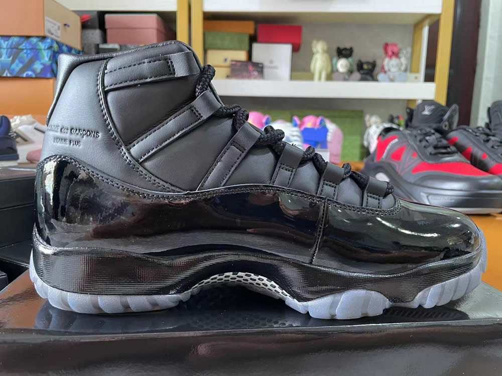 Comme Des Garçons Jordan 11 Retro Black Iv7639 001 9 - kickbulk.cc