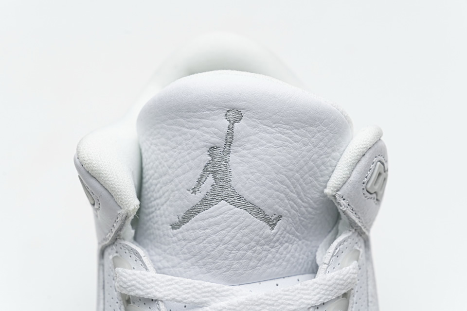 Nike Air Jordan 3 Retro Pure White 136064 111 10 - kickbulk.cc