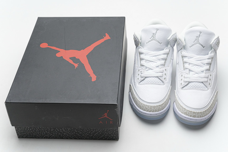 Nike Air Jordan 3 Retro Pure White 136064 111 4 - kickbulk.cc
