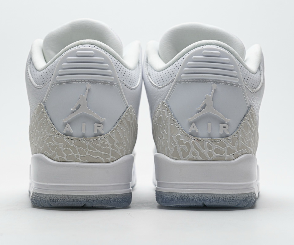 Nike Air Jordan 3 Retro Pure White 136064 111 7 - kickbulk.cc