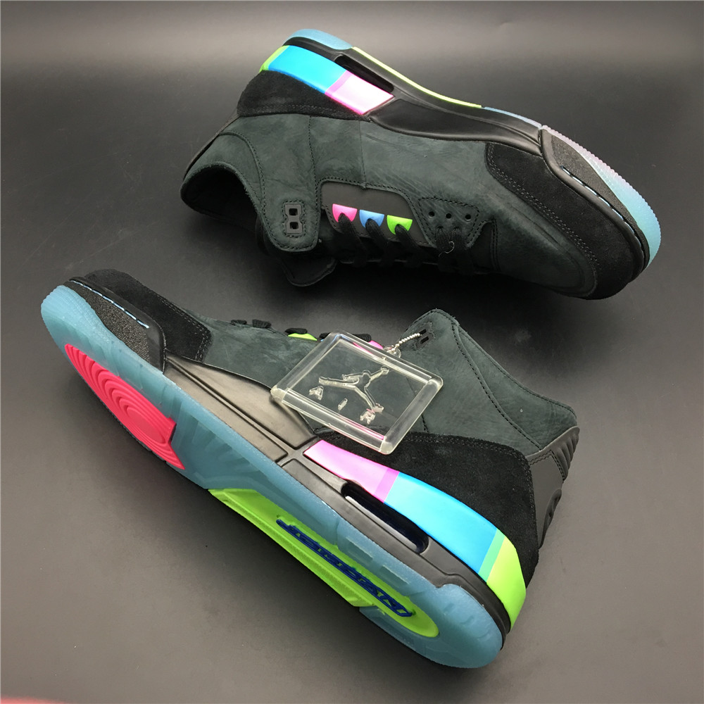 Nike Air Jordan 3 Quai 54 Gs Mens For Sale On Feet Release At9195 001 11 - kickbulk.cc