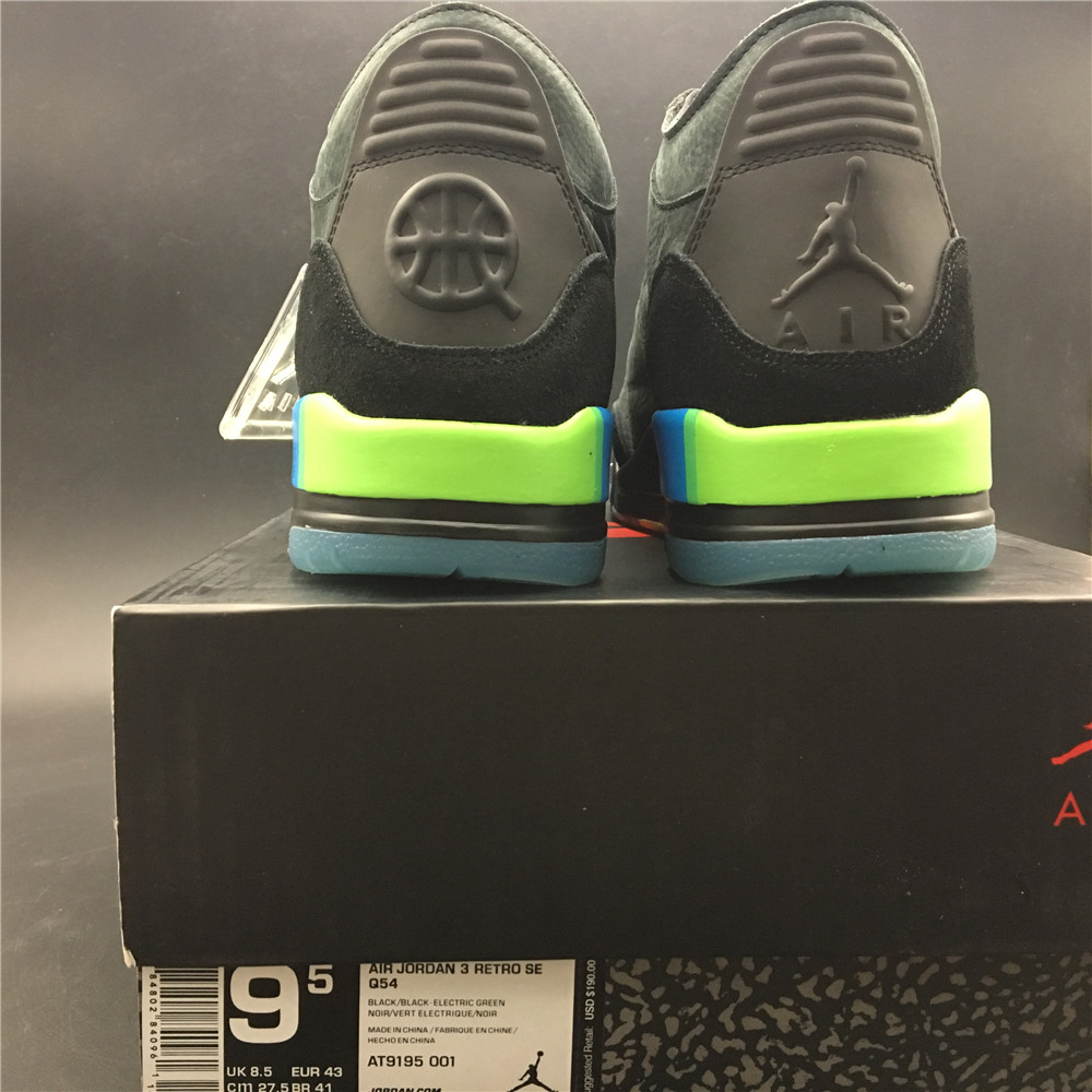 Nike Air Jordan 3 Quai 54 Gs Mens For Sale On Feet Release At9195 001 15 - kickbulk.cc