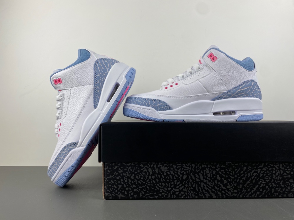 Air Jordan 3 Retro Gs White Cobalt Bliss Hq0784 11 - kickbulk.cc