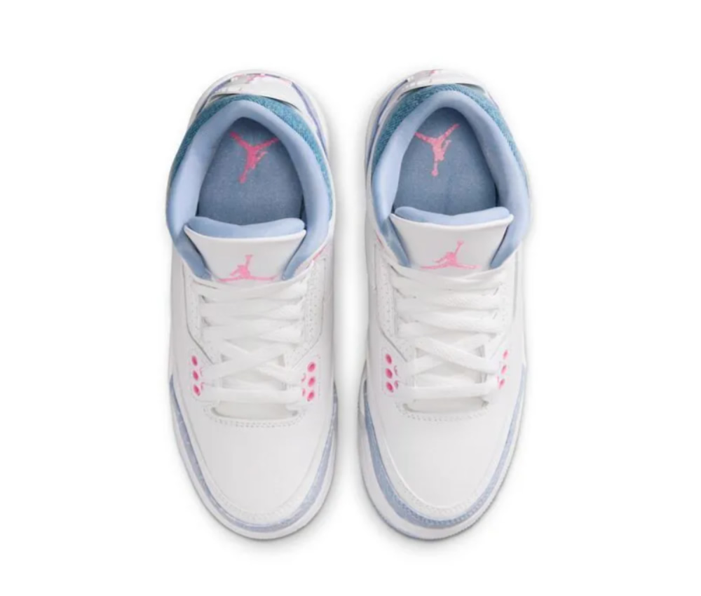 Air Jordan 3 Retro Gs White Cobalt Bliss Hq0784 2 - kickbulk.cc